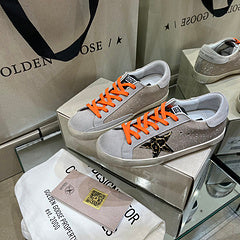 Golden Goose grey and orange