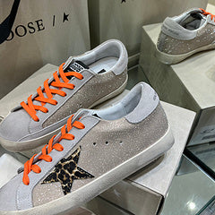 Golden Goose grey and orange